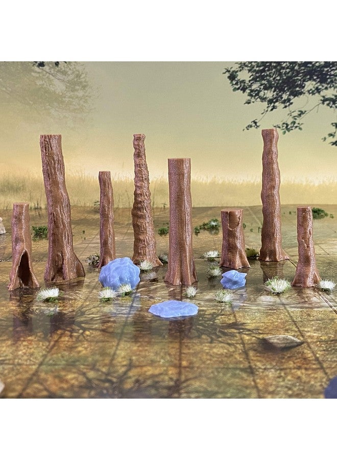 Extruded Gaming Redwood Trees Set 1 - Image 3