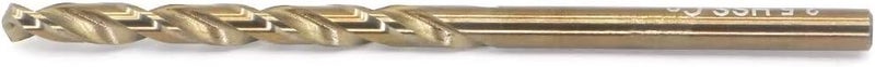 LingGan Metric Cobalt Drill Bits 3.5mm 10PCS, M35 high Speed Steel, high Hardness Straight Shank Drill, Mechanical or Hand Drill for Drilling, Suitable for Stainless Steel, Iron, Copper and Aluminum. - Image 3