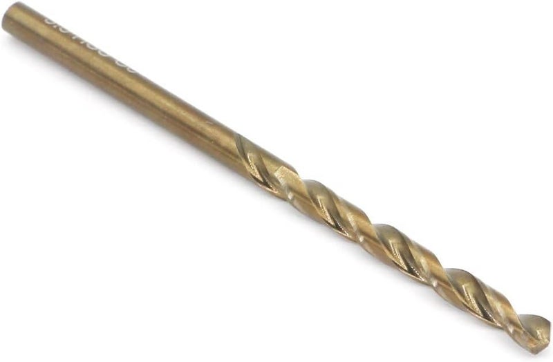 LingGan Metric Cobalt Drill Bits 3.5mm 10PCS, M35 high Speed Steel, high Hardness Straight Shank Drill, Mechanical or Hand Drill for Drilling, Suitable for Stainless Steel, Iron, Copper and Aluminum. - Image 2