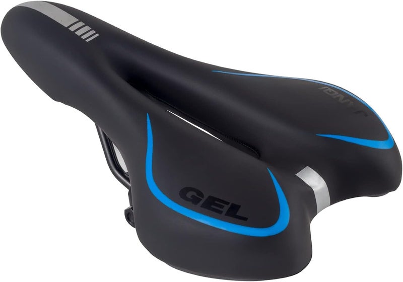 Moocci Comfortable MTB Gel Seat Mountain Bike Saddle MTB Saddle Mountain Bike Seat Gel Bikes Seats Breathable & Soft & Waterproof Bike Saddle Cushion for Men and Women - Image 1
