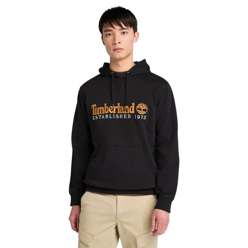 Timberland Established 1973 Embroidered Logo Loopback Hoodie - Image 1
