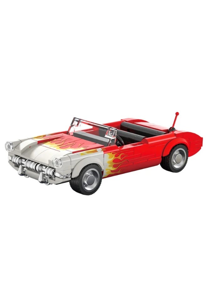 Xbert 66001 Creative Serie 1956 Vintage C1 Retro Sports Car Building Block Model, 250 Pieces - Image 5