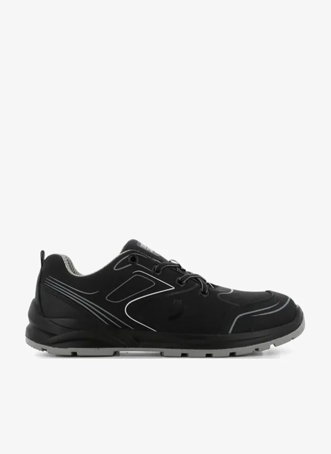 اس جي Men Low Safety Leather Sneakers
