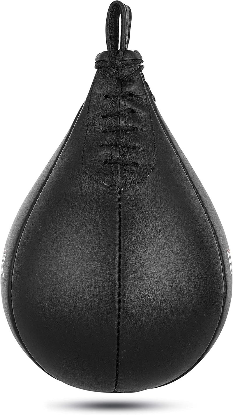 HUNTER Leather Speed Bag with Hanging Swivel - Boxing Training Bag for Speed & Accuracy - Image 5
