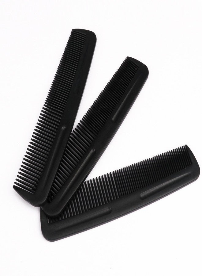Cubaco 5 inch Hair Comb Pocket Size Mini Bulk Combs Perfect for Travelling, 20 Pack Black Combs for Unisex, Salon Barber Comb for All Hair Types - Image 5