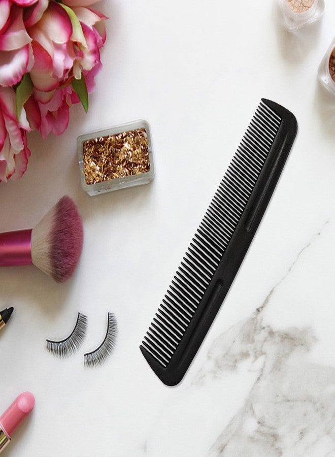Cubaco 5 inch Hair Comb Pocket Size Mini Bulk Combs Perfect for Travelling, 20 Pack Black Combs for Unisex, Salon Barber Comb for All Hair Types - Image 4
