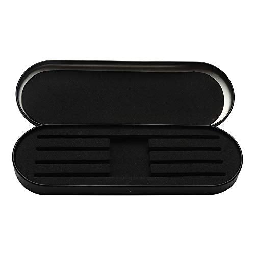 Mekupeu Professional Tweezers Storage Case Activated Sealed Box Eyelash Extension Tools Container, 1 PCS, Black - Image 2