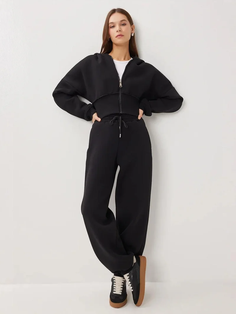 إسطنبول الساحرة ISTANBUL Hooded Sweatshirt and Elastic Leg Jogger Co-ord Set