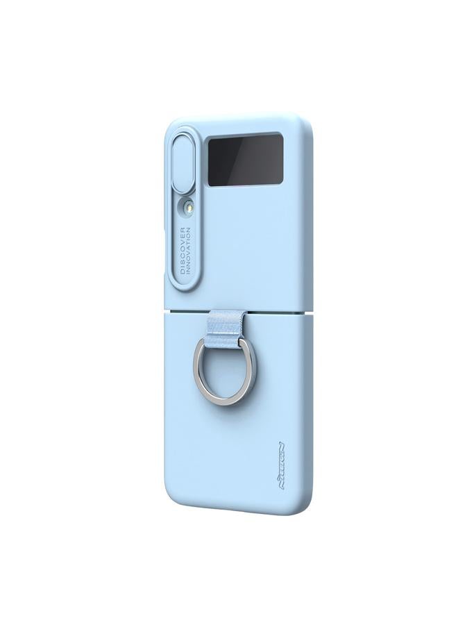Nillkin Case For Samsung Galaxy Z Flip4 5G CamShield Liquid Silicone + PC Full Coverage Case - Image 3