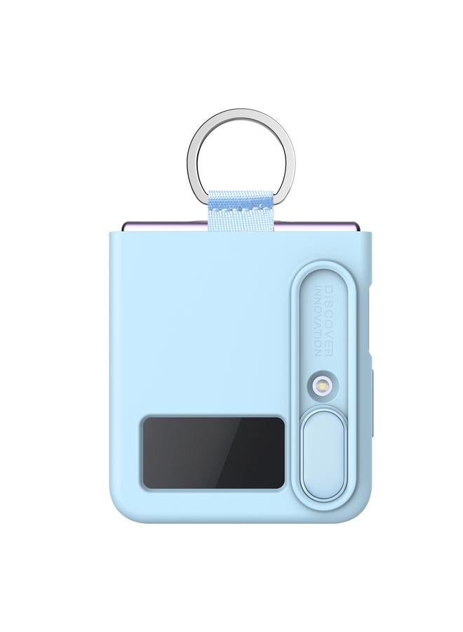 Nillkin Case For Samsung Galaxy Z Flip4 5G CamShield Liquid Silicone + PC Full Coverage Case - Image 4