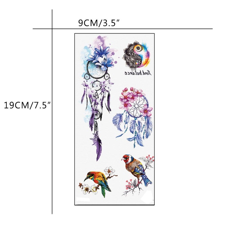 تافلي مجموعة تاتو مؤقت من 5 قطع - Image 3