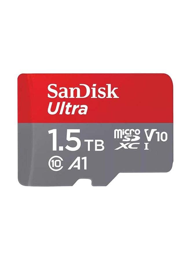 sandisk 1.5TB Ultra microSDXC UHS-I Memory Card - Up to 150MB/s, C10, U1, Full HD, A1, MicroSD Card - SDSQUAC-1T50-GN6MN - Image 1