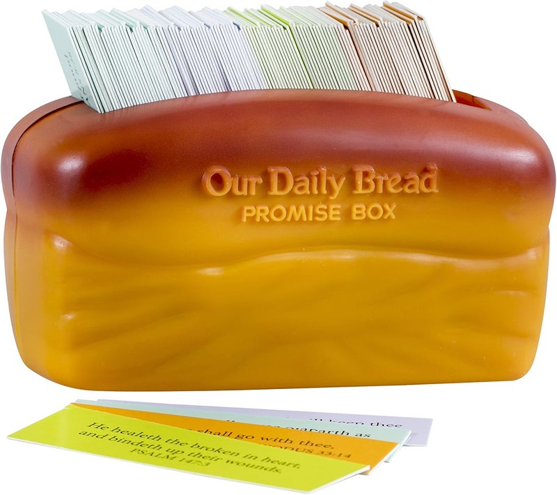 DaySpring Our Daily Bread Promise Box with 120 Scripture Cards - Inspirational Gift - Image 1