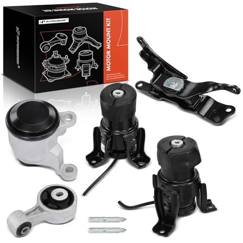 A-Premium 5PCS Engine Motor Mount and Transmission Mount and Torque Strut Mount Set Compatible with Nissan Altima 2007-2012 3.5L, Maxima 2009-2014 3.5L, Replace# 112709N00B, 113209N00A - Image 1