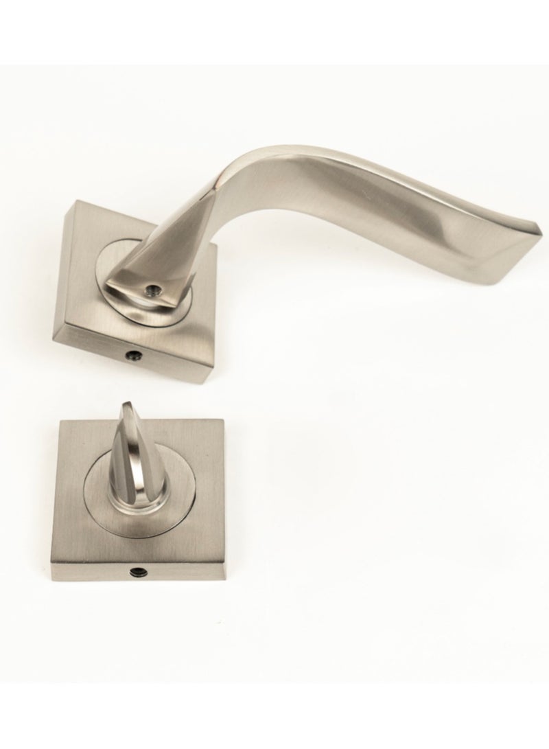 Siag Pinar Rosetta Bathroom Door Handle - Image 1