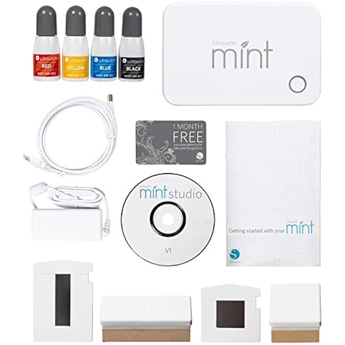 , SILHOUETTE MINT CUSTOM PRINTER (WHITE) - Image 1