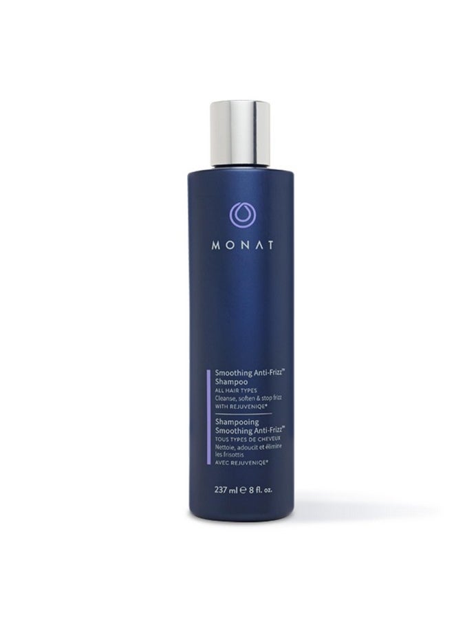 monat - Smoothing Anti Frizz™ Shampoo W/Rejuveniqe® Gentle Blend Of Highperforming Plant Actives Will Leave Your Hair Without Frizz Smooth And Silkier Net Wt. 237 Ml / 8 Fl. Oz. - Image 1