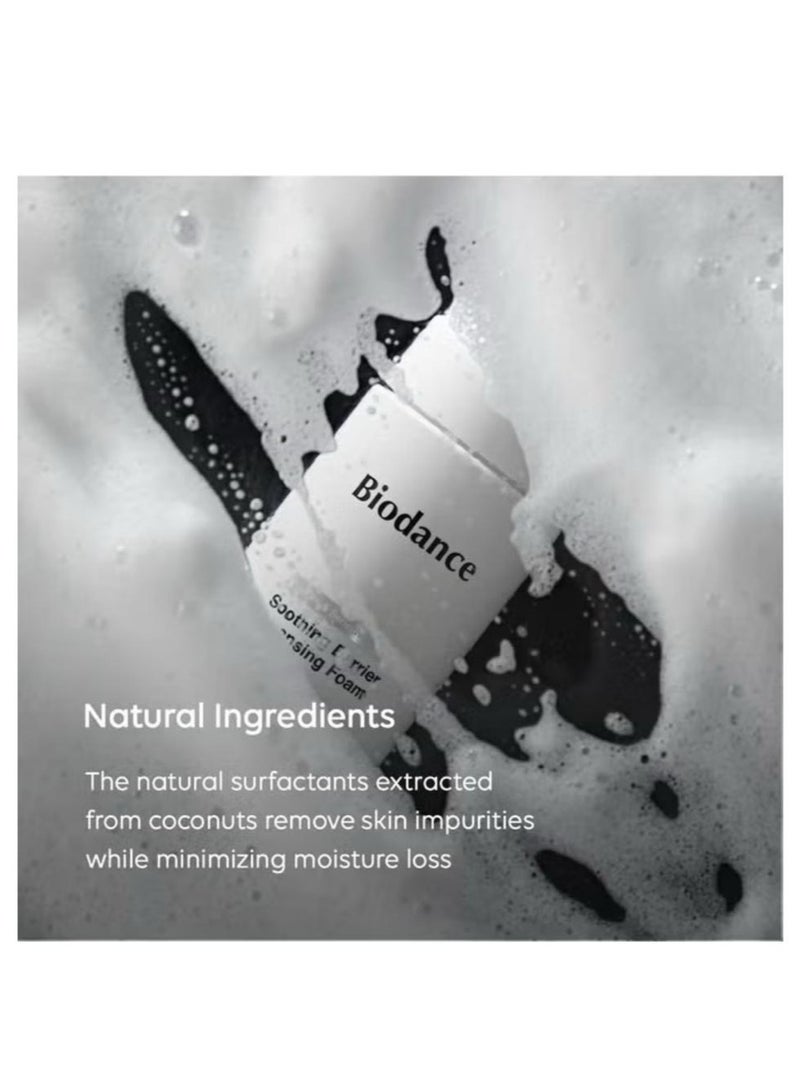 BIODANCE Soothing Barrier Cleansing Foam, Micro-Bubble Foam, Gentle and Mild Facial Cleanser | 4.06 fl oz (120 ml) - Image 4