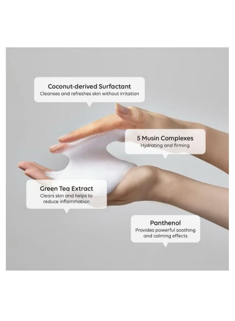 BIODANCE Soothing Barrier Cleansing Foam, Micro-Bubble Foam, Gentle and Mild Facial Cleanser | 4.06 fl oz (120 ml) - Image 5