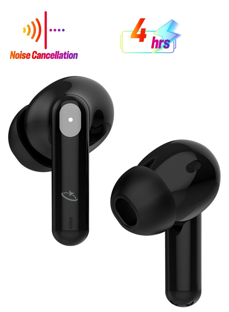 Goaltage HP04 EchoPro True Wireless HeadPhones with ANC Technology, Siri, and Intuitive Controls - Black - Image 1