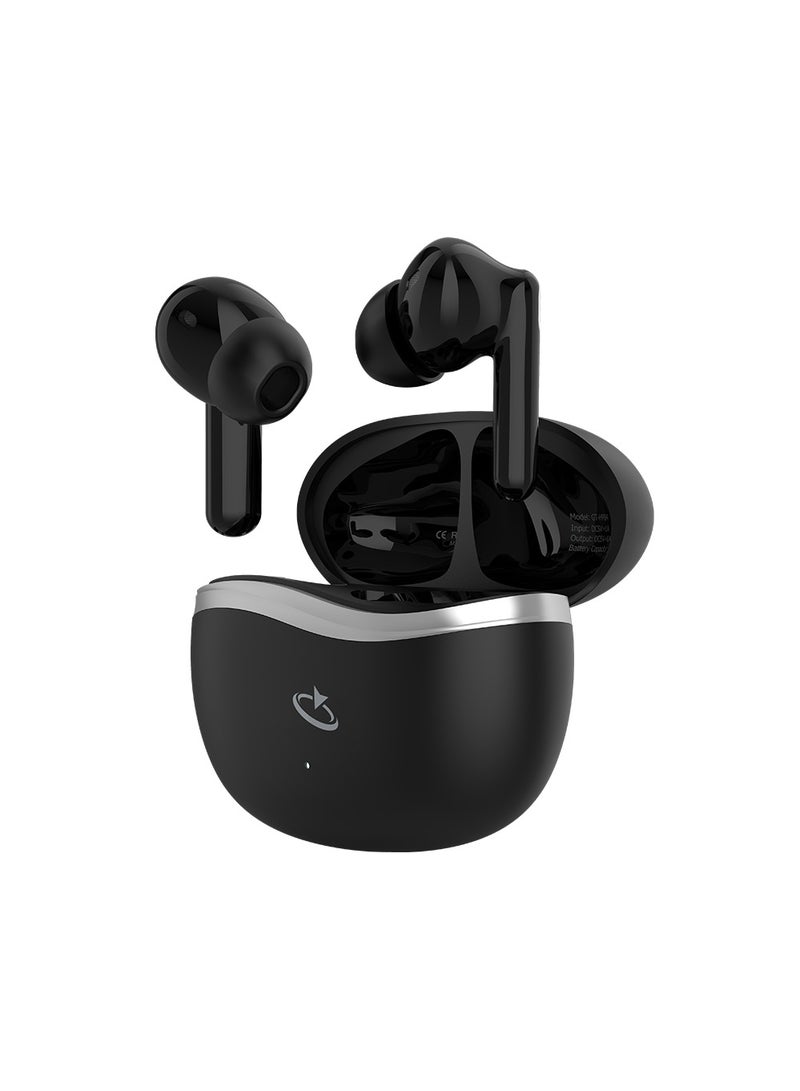 Goaltage HP04 EchoPro True Wireless HeadPhones with ANC Technology, Siri, and Intuitive Controls - Black - Image 3