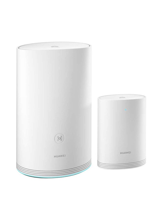 HUAWEI WS5280 (1 Base + 1 Satellite) Whole Home Mesh Wi-Fi, White - Image 1