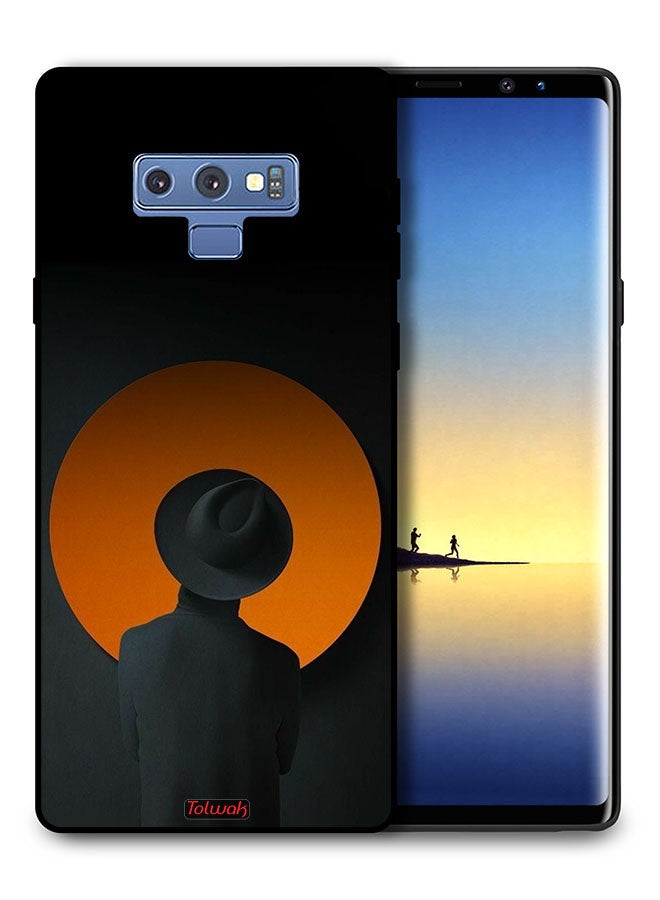 Tolwak Samsung Galaxy Note 9 Protective Case Cover Hat Boy Art  - Image 1