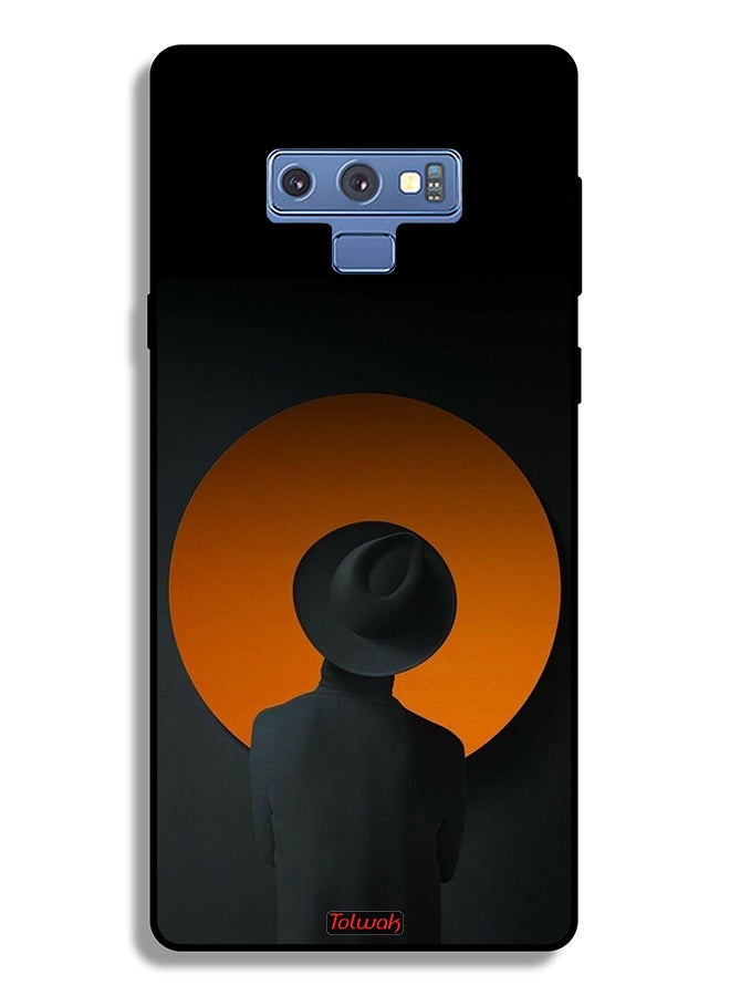 Tolwak Samsung Galaxy Note 9 Protective Case Cover Hat Boy Art  - Image 2