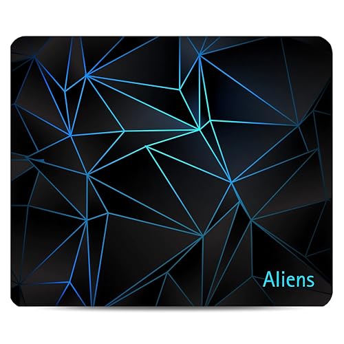 Aliens Mouse Pad for Computer, Laptop, Smooth Premium Cloth Surface, Non-Slip Rubber Base, Speed and Precision Operation Compatible with Laser and Optical Mouse, Gaming, Office, Home 230x190mm (3D-01) - Image 1
