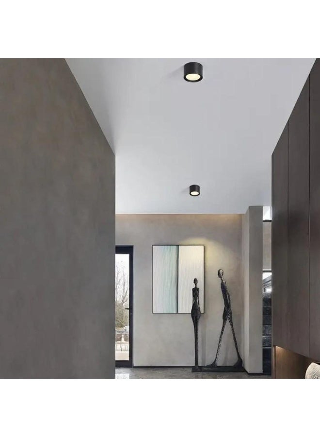 أوماكس كشاف سقف LED  اسود 10 واط اناره اختياريه - Image 2