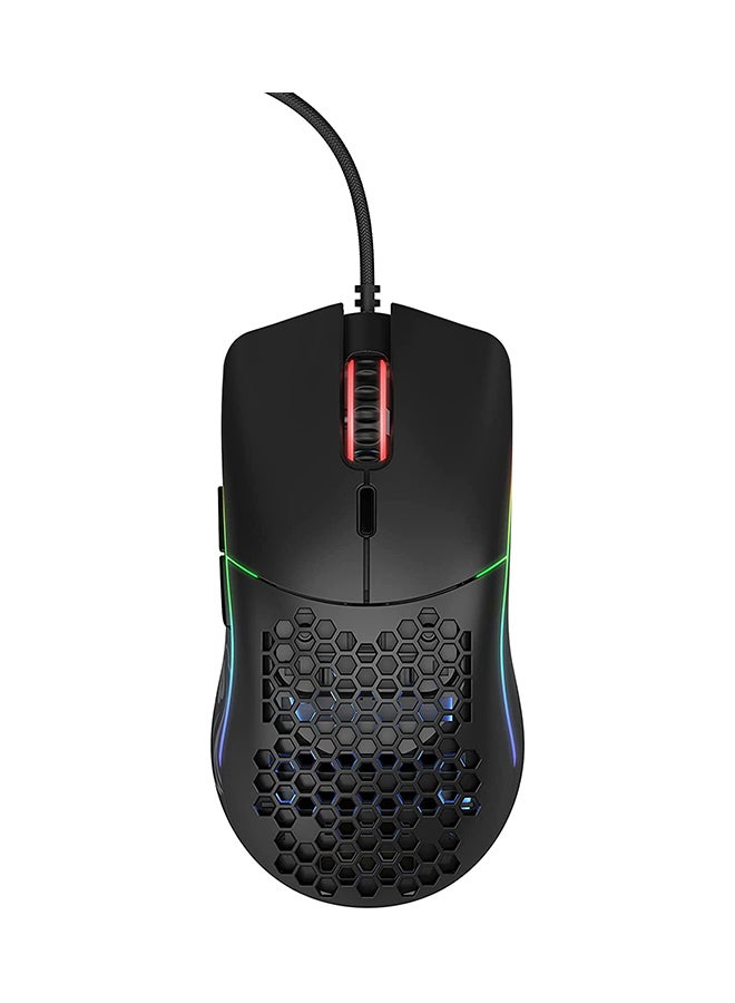 Glorious Model O Minus Mouse, DPI Indicator, HoneyComb Shell, Ascended Cord, 1000Hz Polling Rate, Pixart 3360 Sensor, Matte Black | GOM-BLACK - Image 2