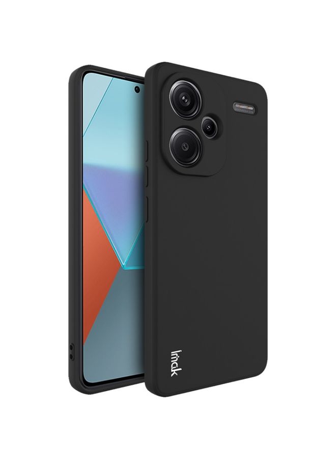 Case Cover For Xiaomi Redmi Note 13 Pro Plus 5G IMAK UC-4 Series Straight Edge TPU Soft Phone Case Black