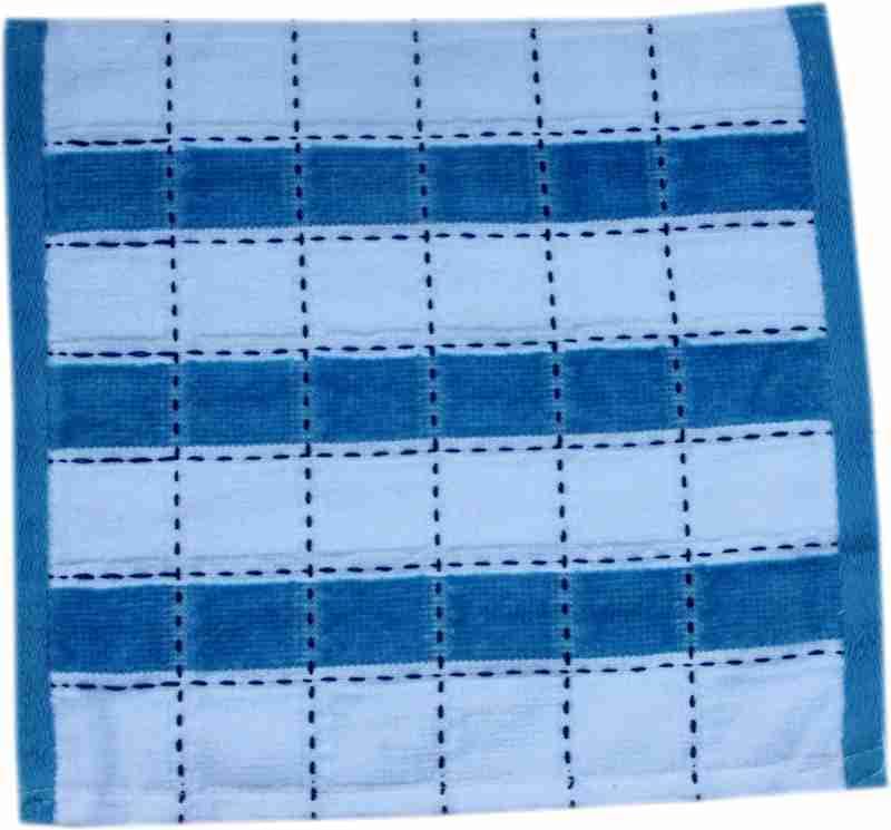 Oras ORAS Pure Cotton Printed Small Size Face Towel Rumal Extra Soft and Super Absorbent Face Towel for Women Kids and Newborn Babies Set of 6 25x25 cm Multicolor 3 - Image 3