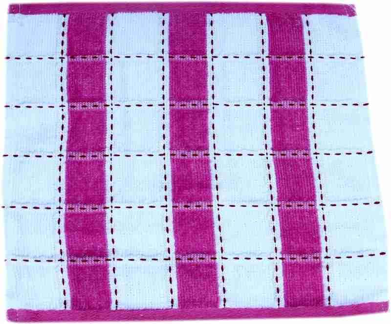 Oras ORAS Pure Cotton Printed Small Size Face Towel Rumal Extra Soft and Super Absorbent Face Towel for Women Kids and Newborn Babies Set of 6 25x25 cm Multicolor 3 - Image 2