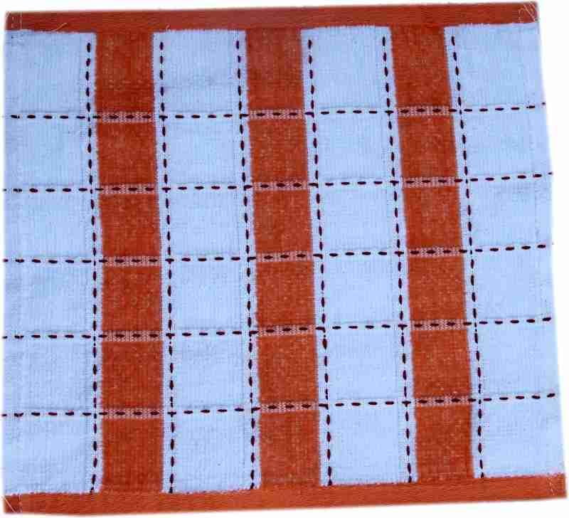 Oras ORAS Pure Cotton Printed Small Size Face Towel Rumal Extra Soft and Super Absorbent Face Towel for Women Kids and Newborn Babies Set of 6 25x25 cm Multicolor 3 - Image 4