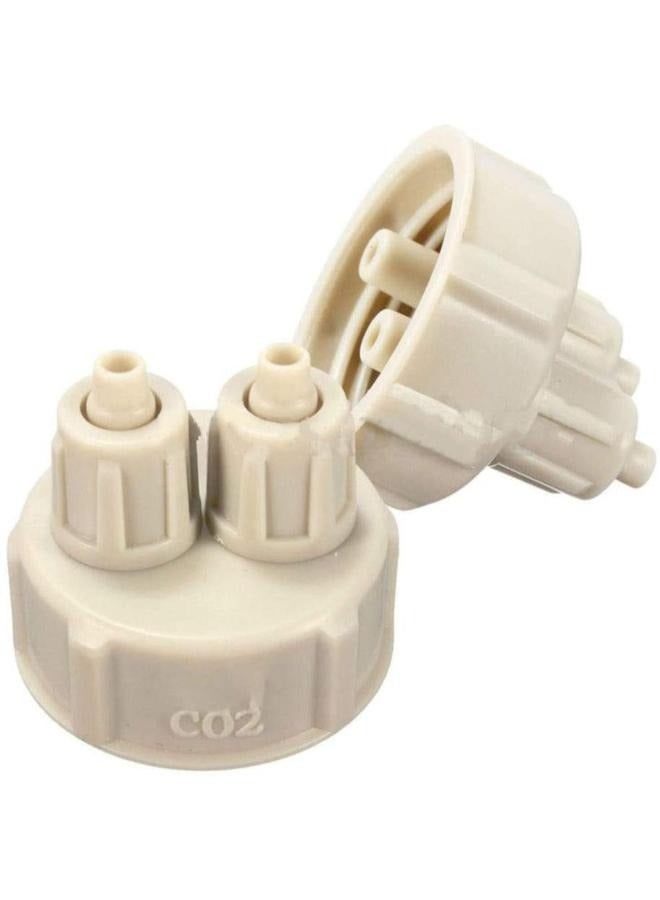 CO 2 لتقوم بها بنفسك مفاعل غطاء زجاجة خزان حوض أسماك سريعة تويست غطاء زجاجة بلاستيكية مناسبة لملحقات نظام نباتات الزينة - Image 5