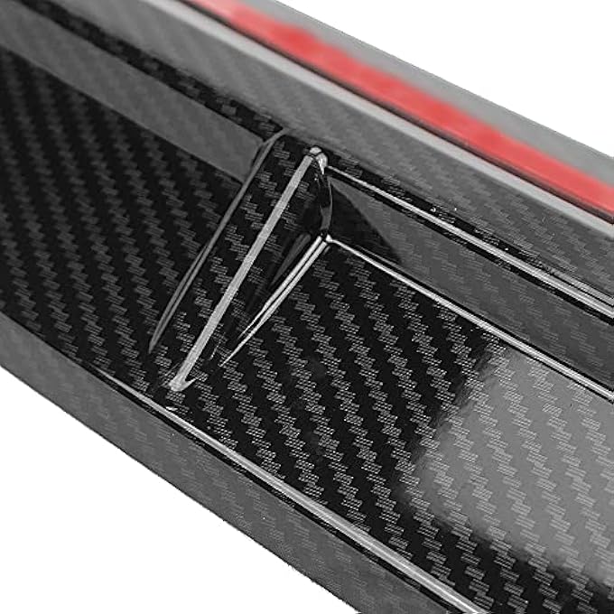 AUSMILA Front Bumper Spoiler Body Kit for 2015-2018 Benz C-Class W205 Sport Black - Image 5