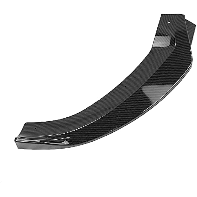 AUSMILA Front Bumper Spoiler Body Kit for 2015-2018 Benz C-Class W205 Sport Black - Image 4