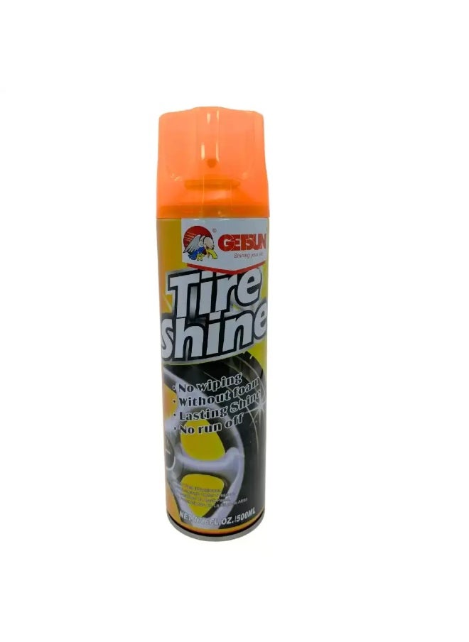 GETSUN Getsun G-7130 Tire Shine For Lasting Shine- 500ml  - Image 1