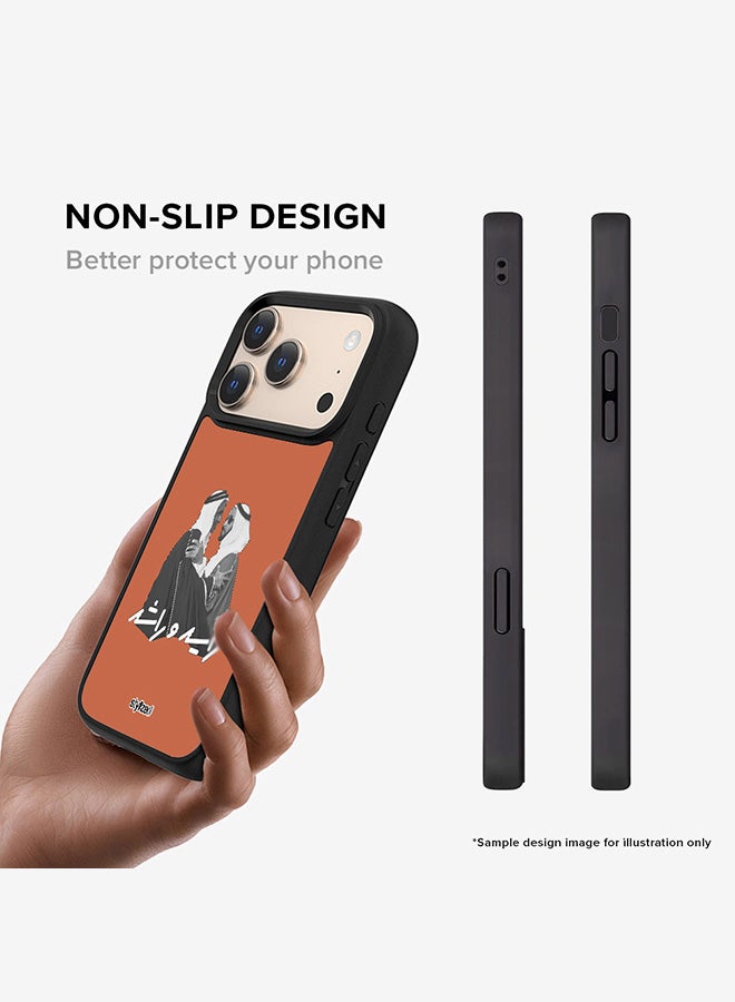 Stylizedd غطاء آيفون 16 بلس [متوافق مع MagSafe] غطاء مغناطيسي نحيف حماية الكاميرا، مضاد للصدمات، غطاء هاتف رقيق - عيد الإتحاد 54 يوم الوطني الإماراتي، بني - Image 5