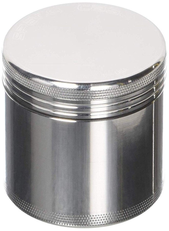 Turtuls Group Blue White Crusher Classic Metallic Herb Crusher, Grinder Medium with Filter (Herb Grinder/Herb Crusher 42 mm) - Image 3