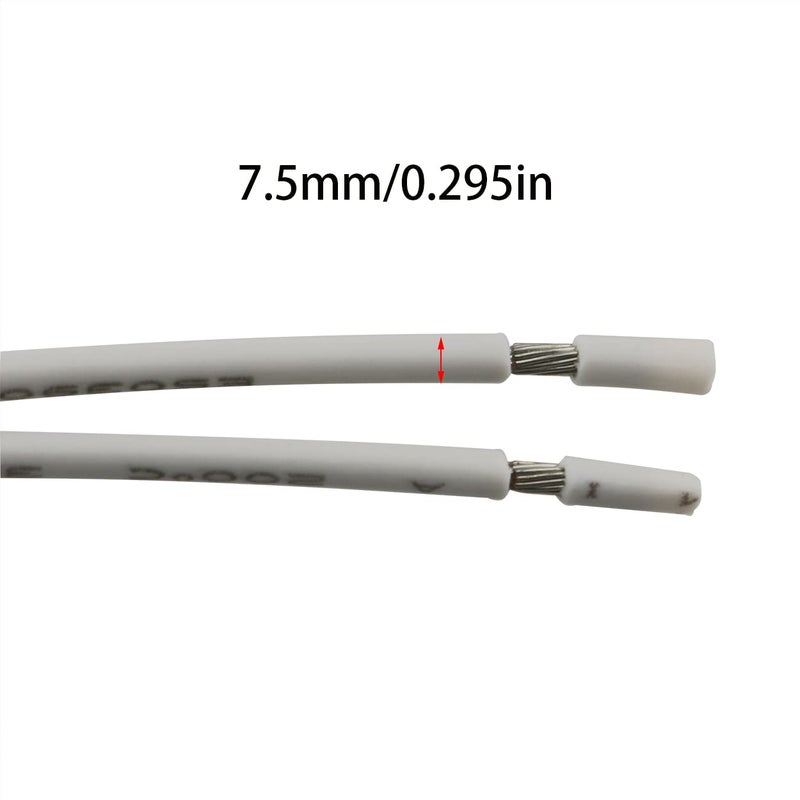 كلاراكو Klarako 4 قطع 125 درجة مئوية واقي من ارتفاع درجة الحرارة، فيوز حراري سيراميكي، محدد درجة الحرارة، قاطعات الدائرة، فيوز حراري، فيوز حراري سيراميكي، ملحقات الدائرة الكهربائية - Image 3