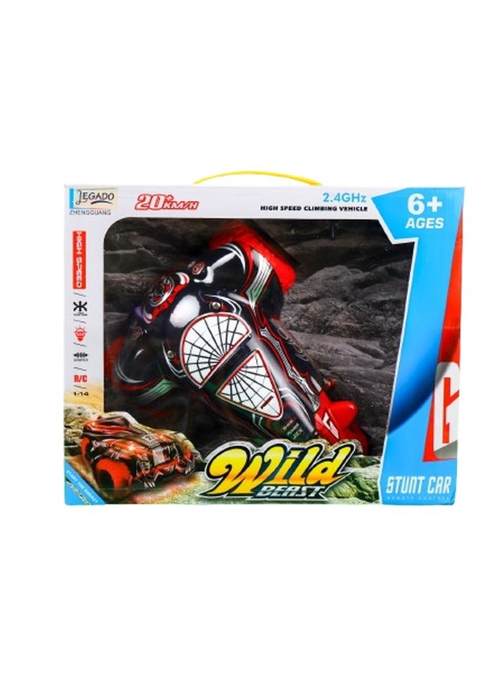 Wild Beast 1/14 Stunt Car with Remote Control - UD2198A - Image 2