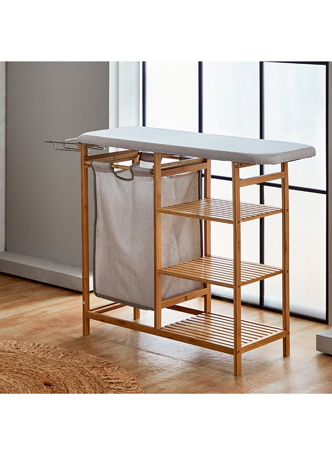 Home Box Natura Bamboo Ironing Board with Laundry Bag 111 x 82 x 34 cm  - Image 3