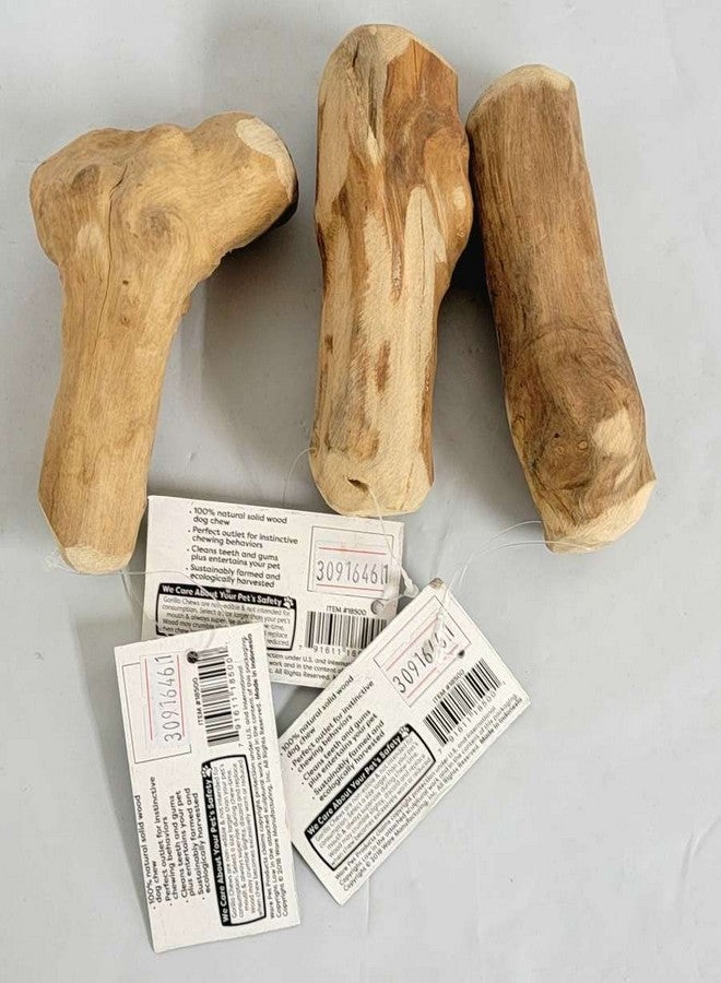Ware Manufacturing Ware 3 Pack of Gorilla Chews Solid Java Wood Dog Chews, Extra Small - Image 3