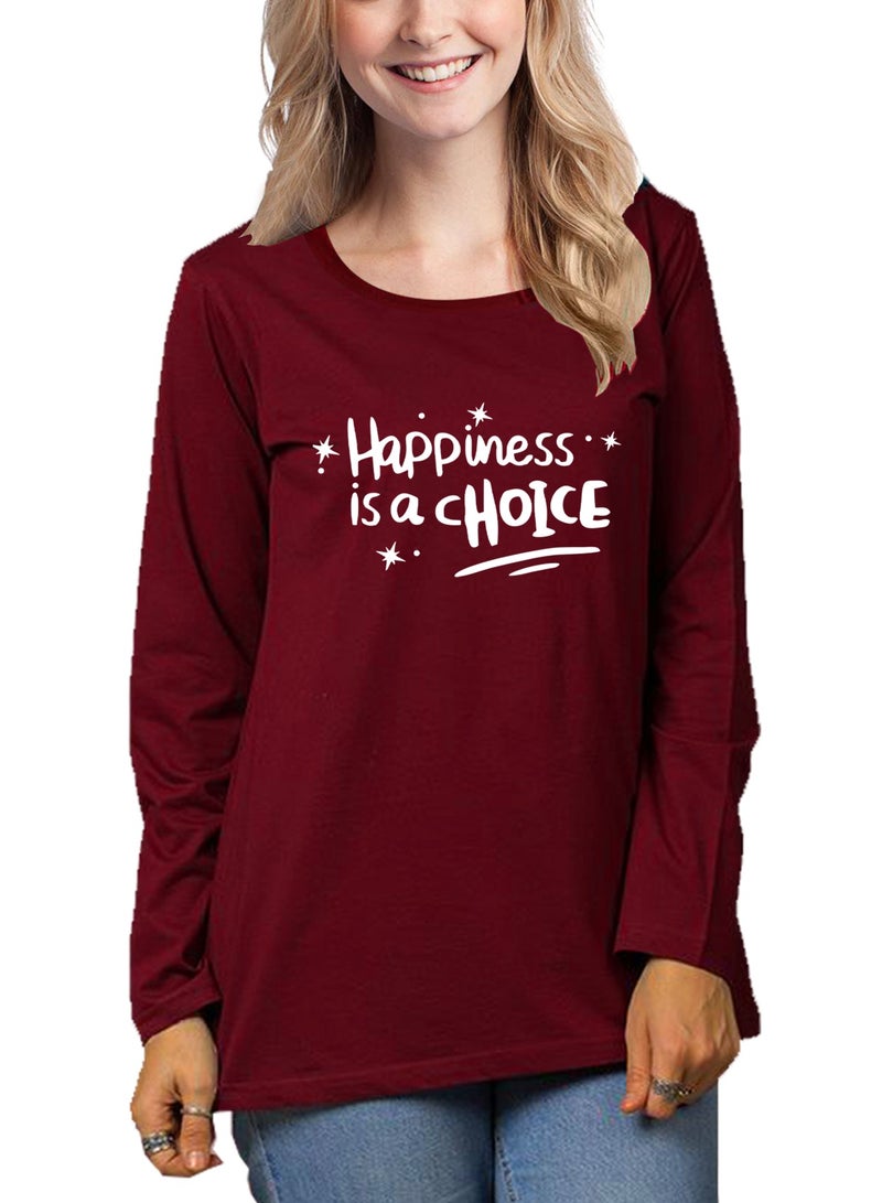 Long Sleeve T-Shirt  For Women