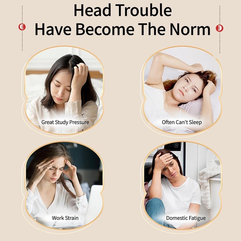 NETXE Wooden scalp massager for hair growth | Wood Head scalp massage comb tool - Gua Sha for hair massager | Wooden wide tooth comb hair massager for hair growth | Head messages for Scalp - Image 4