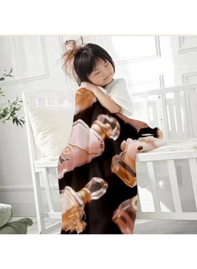 general Baby and children's cartoon flannel thin blanket (warm and comfortable, suitable for sleep, game use) 70cm*100cm - Image 3