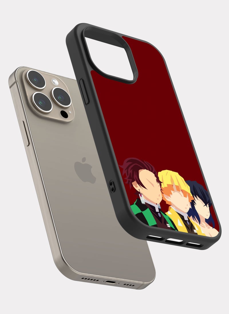 PXLAAT iPhone 15 Pro Max case cover Slayer Kimetsu No Tanjiro - Image 2
