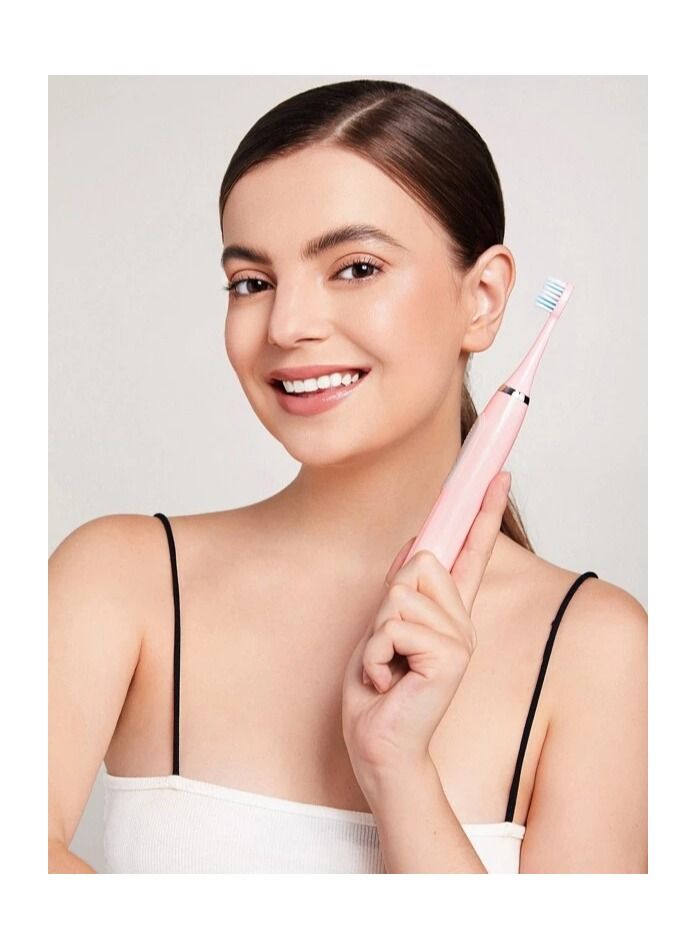 Risen 1pc Electronic Brush & 3pcs Brush Head - Image 1